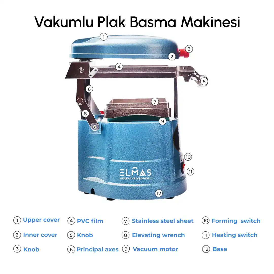 Vakumlu Plak Basma Makinesi ( Gece Plağı ve Essiz Plak Basar ) - Görsel 5