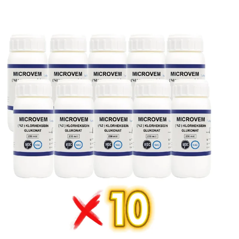 Altun Microvem %2 Klorheksidin Glukonat (10x250 ml)