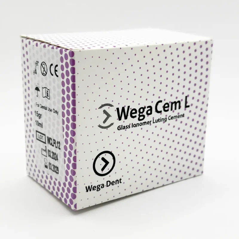 Wega Cem L Radyopak Cam İyonomer Yapıştırma Simanı 15 gr