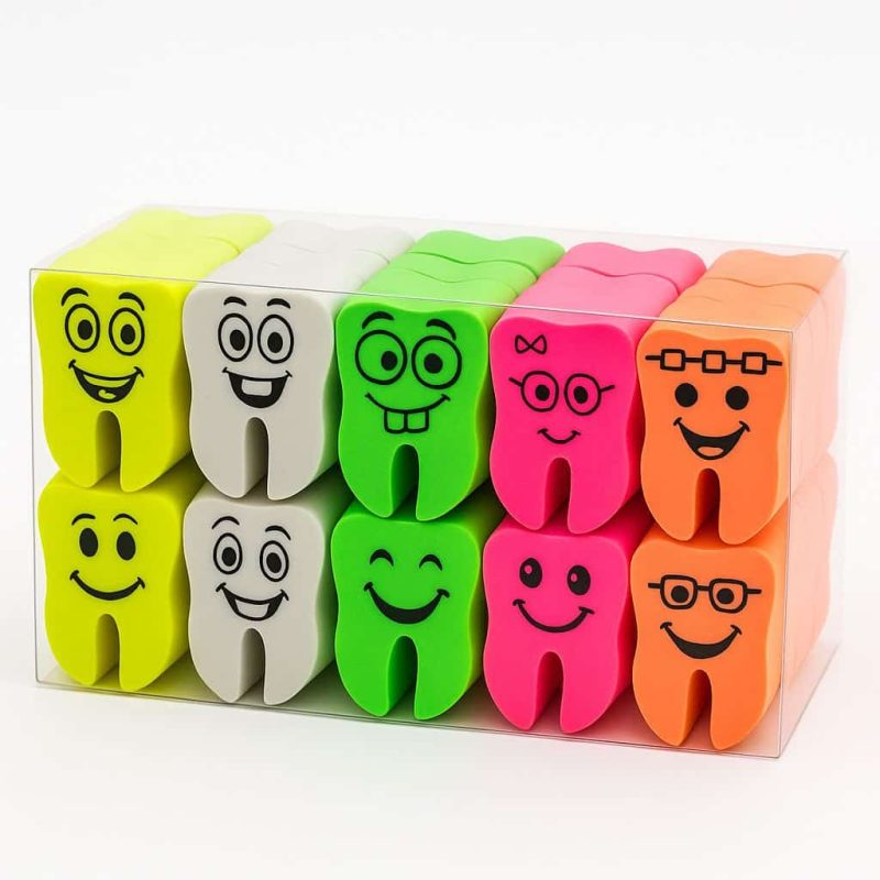 Diş Şekilli Silgi Büyük 40 Adet