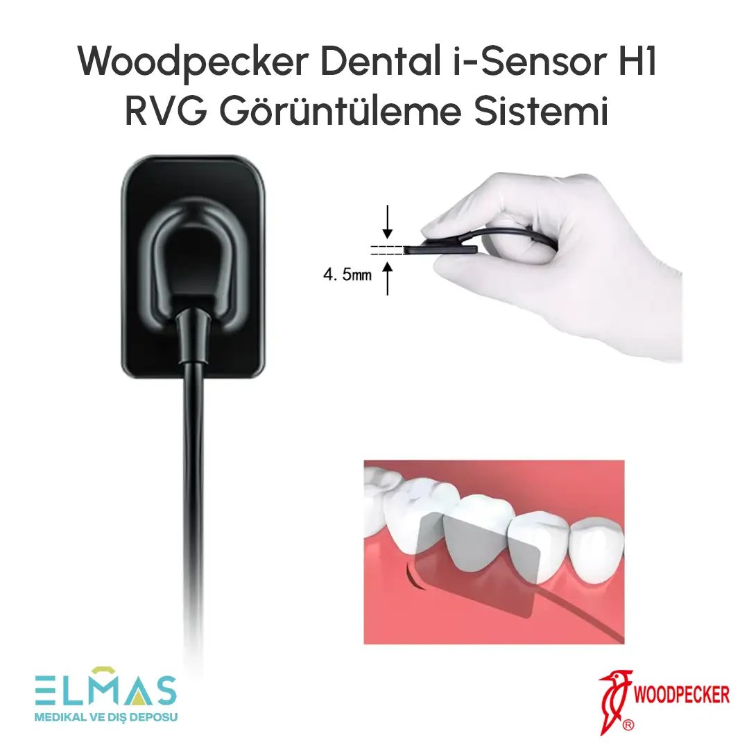 Woodpecker Dental i-Sensor H1 Dijital X-Ray RVG Görüntüleme Sistemi - Görsel 5