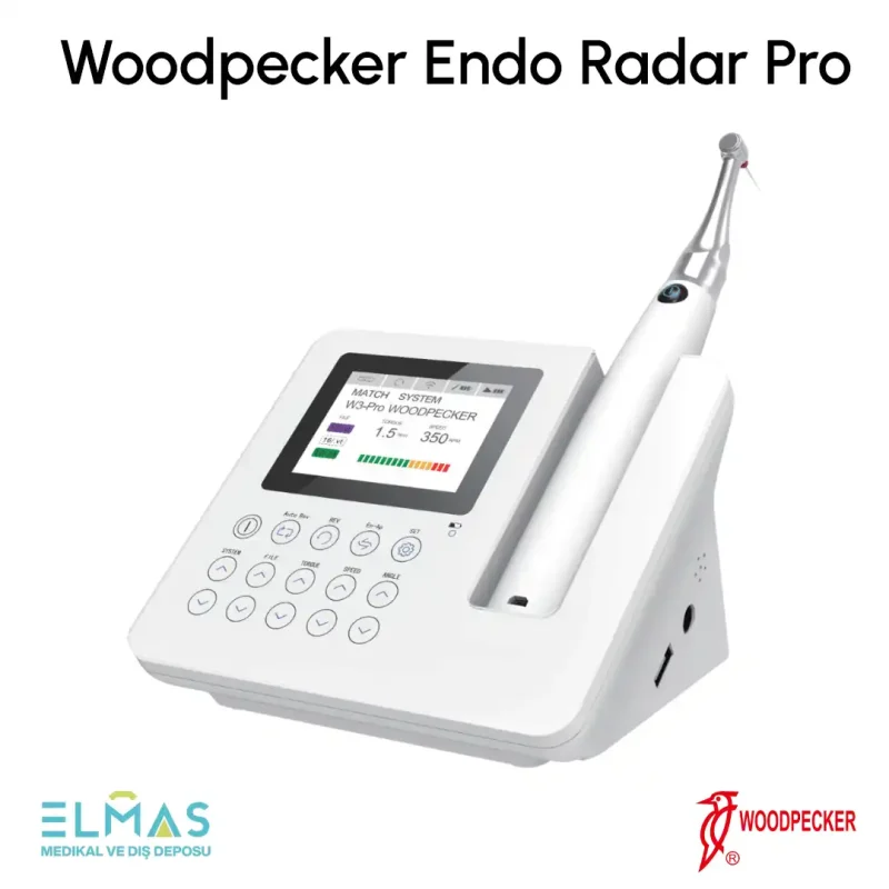Woodpecker Endo Radar Pro – Apeks Locatorlü Kablosuz Endomotor