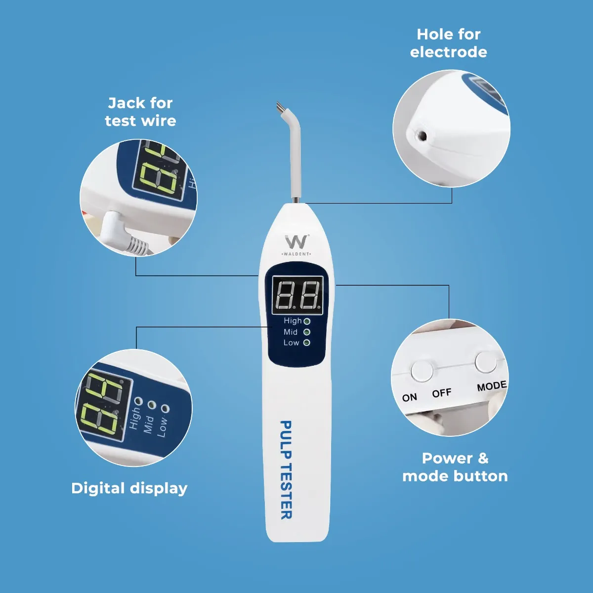 Pulp Tester Dijital Vitalometre - Görsel 4