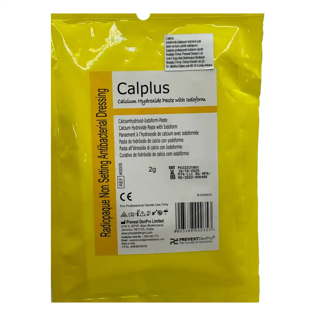 PREVEST DENPRO Calplus İyodoform İçeren Kalsiyum Hidroksit Patı