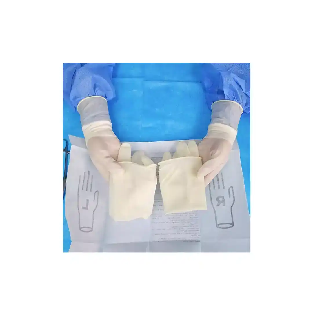 Pudrasız Steril Cerrahi Eldiven - 50’lik Kutu - Görsel 3