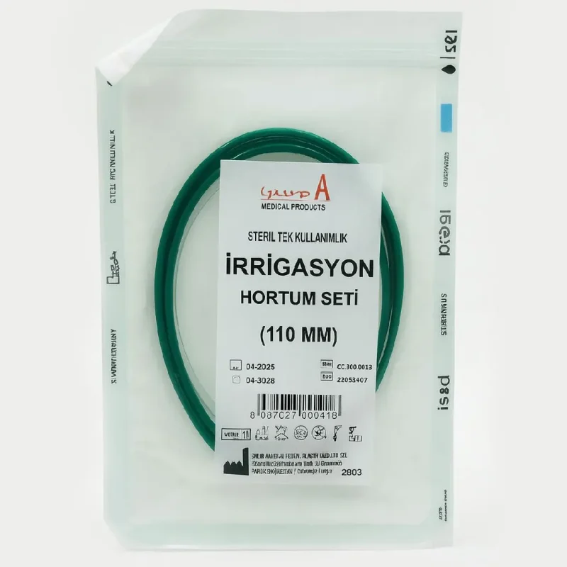 Tek Kullanımlık İrrigasyon Fizyoterapi Hortum Seti 110 mm
