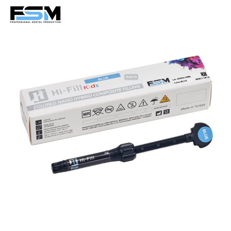 FSM HI-FILL KIDS Renkli Nano Hibrit Kompozit Dolgu (Çocuk) 2g