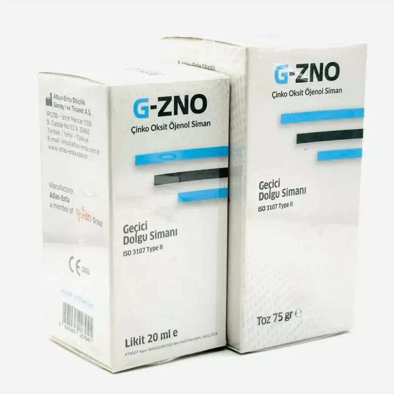 G-ZNO Çinko Oksit Öjenol Siman Takım