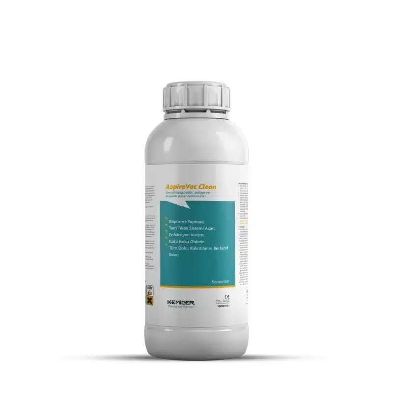 Kemiger AspireVac Cerrahi Aspiratör Temizleyici 1000 ml