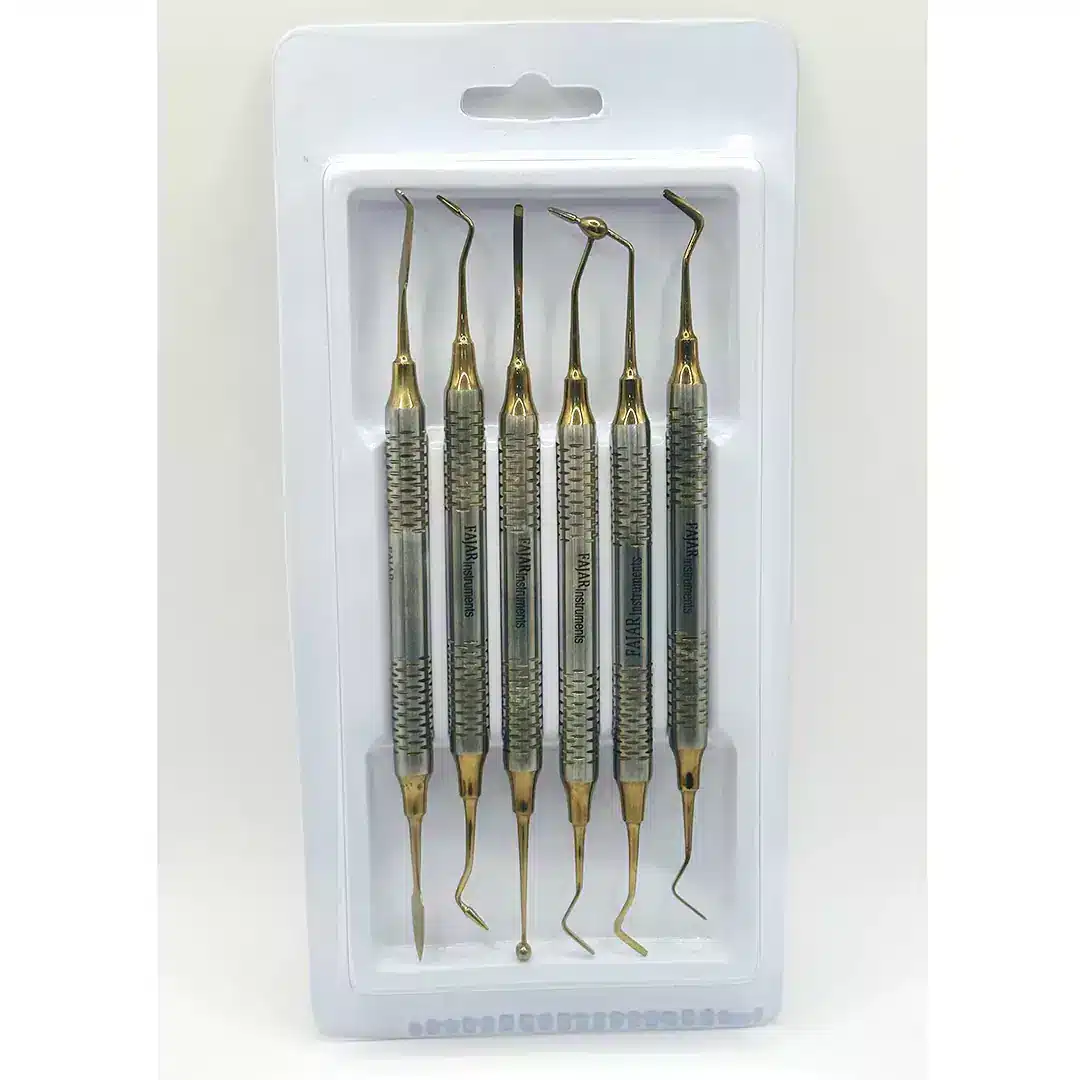 Estetik Kompozit Şekillendirme Alet 6'lı Seti (Fajir marka) - Görsel 2