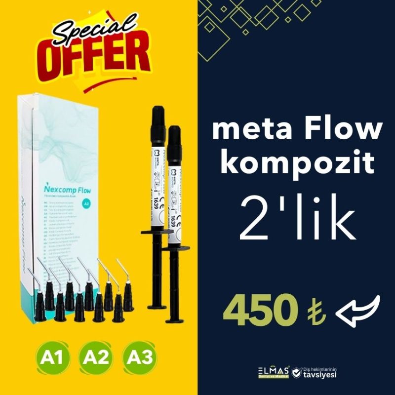 META BIOMED Nexcomp Flow Akışkan Kompozit ( 2 x 2gr)