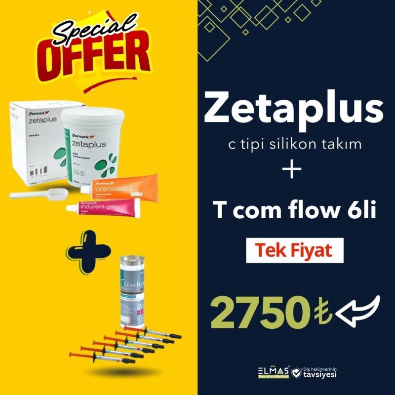 Nexobio T-Com Flow Akışkan Kompozit+ZHERMACK ZetaPlus C Tipi Silikon Takım