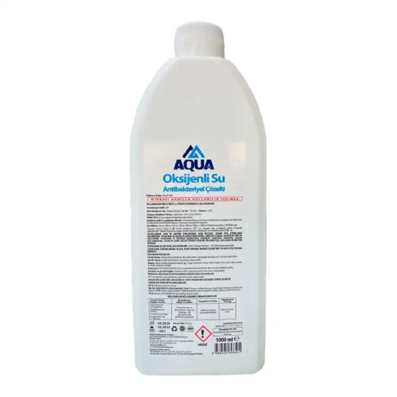 Aqua Oksijenli Su Antibakteriyel Çözelti 1000 ml