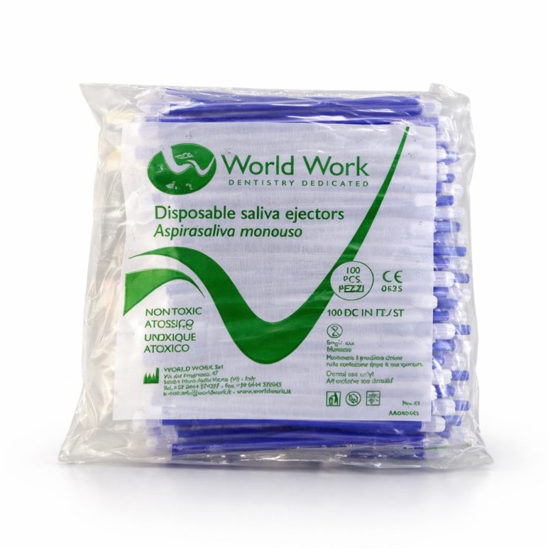 World Work Tükürük Emici 100 Adet