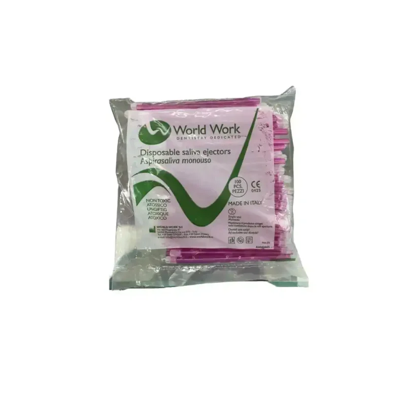 World Work Tükürük Emici 100 Adet