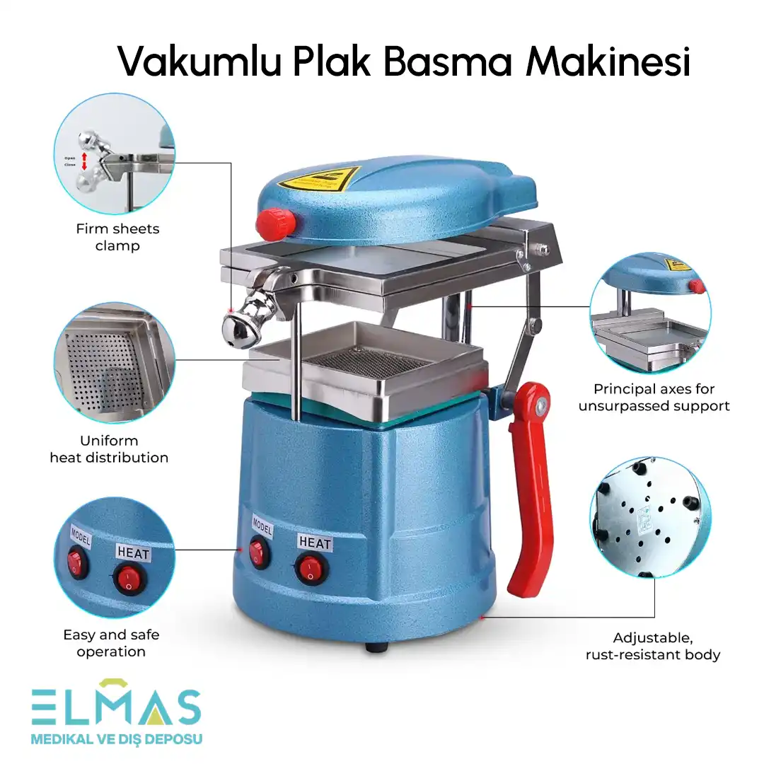 Vakumlu Plak Basma Makinesi ( Gece Plağı ve Essiz Plak Basar )