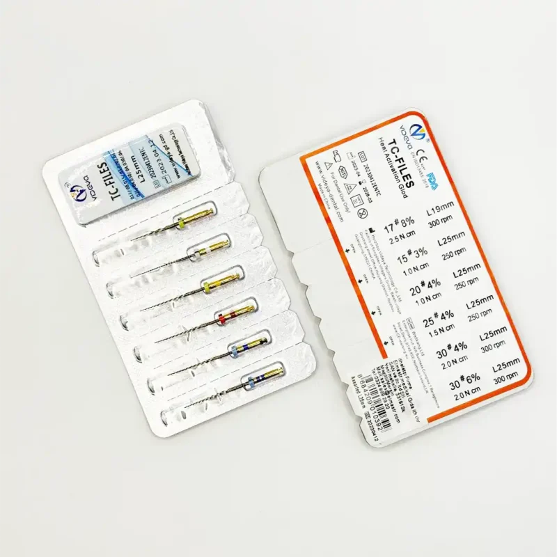 Videya Rotary Kanal Eğesi Tc Blue kit 0.4