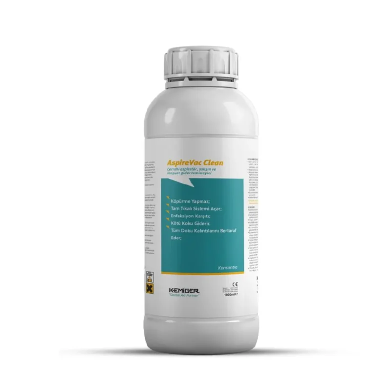 spireVac Clean “KONSANTRE” Cerrahi aspiratör, sakşın ve kreşuar gider temizleyici