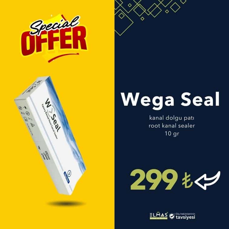 Wega seal kanal dolgu patı root kanal sealer