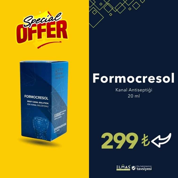 Dencresol Formocresol Kök Kanal Antiseptiği-15 ml