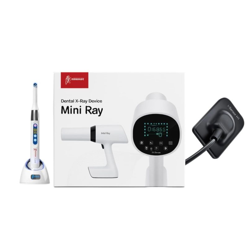 Woodpecker mini ray portatif+Woodpecker H1 sensor RVG+I led Işın dolgu Hediye