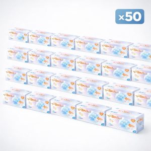 50 Adet Atos Maske Düz ve Esnek Lastikli (1 koli) 2500 adet maske