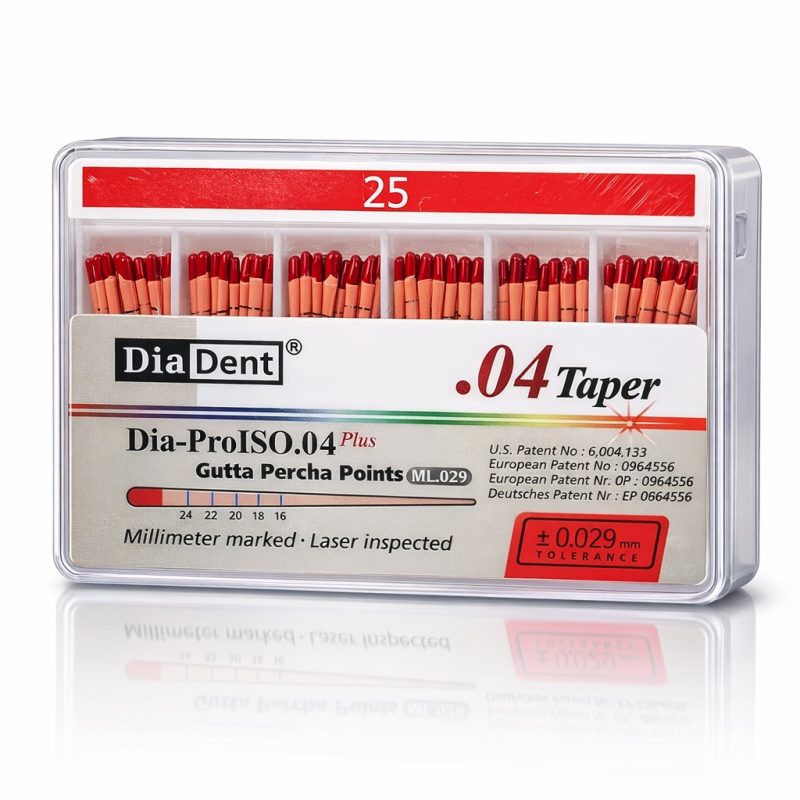 Diadent Açılı Gutta Perka 04 - Taperli Gutta Percha
