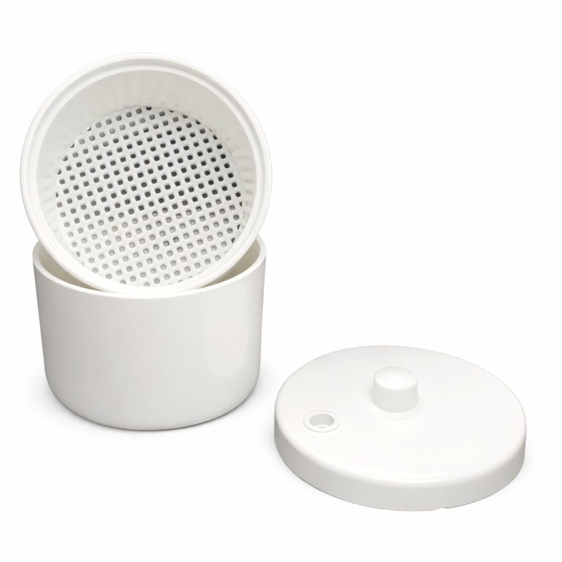 Frez Dezenfektan Kutusu Süzgeçli Kapaklı