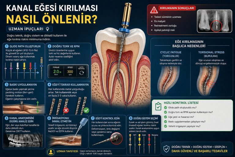 “Kanal Eğesi Kırılması Nasıl Önlenir (Uzman İpuçları)”