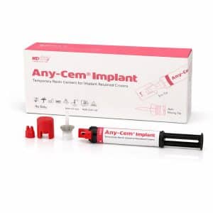 Mediclus Any-Cem® İmplant Automix Value Kit ( Uzun Süreli Geçici Siman ) 1 x 6 gr şırınga