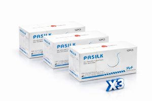 PASİLK Cerrahi Ipek Iplik No 30 Emilemeyen,38 Yuvarlak,18 Mm,70 Cm