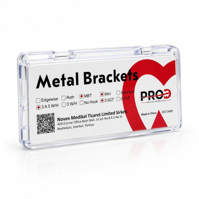 Pro Ortodontik Braket 345 with Hooks