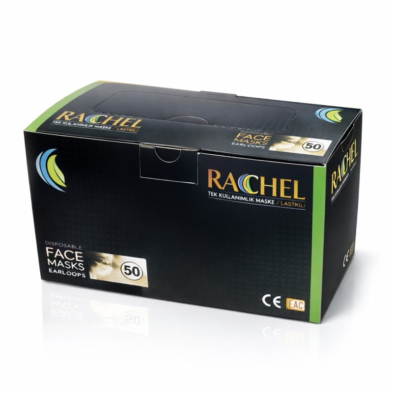 RACHEL Maske Düz Ve Esnek Lastikli 50lik