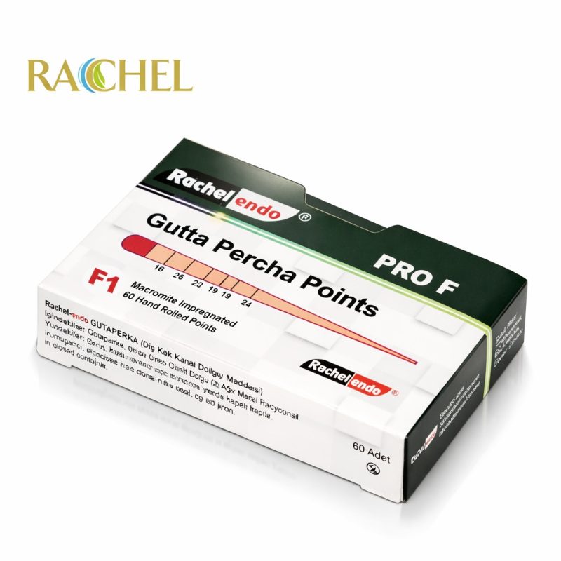 Rachel Açılı Gutta Perka F - Taperli Gutta Percha F
