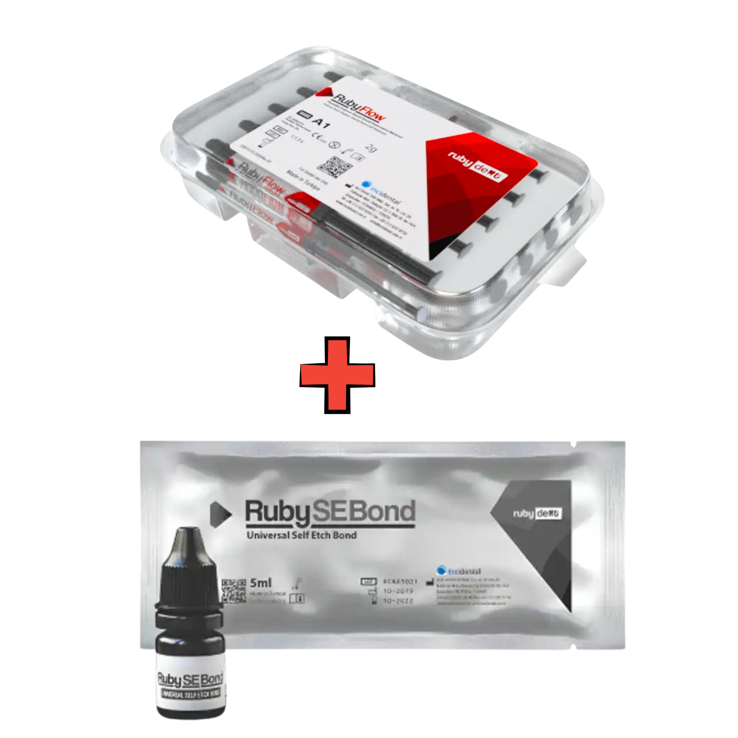 RubyFlow Flowable Kompozit + Ruby SE Bond 5 ml