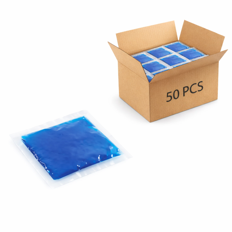 Soğuk Sıcak Termo Kompres Buz Jel Termojel Mavi 50 ADET