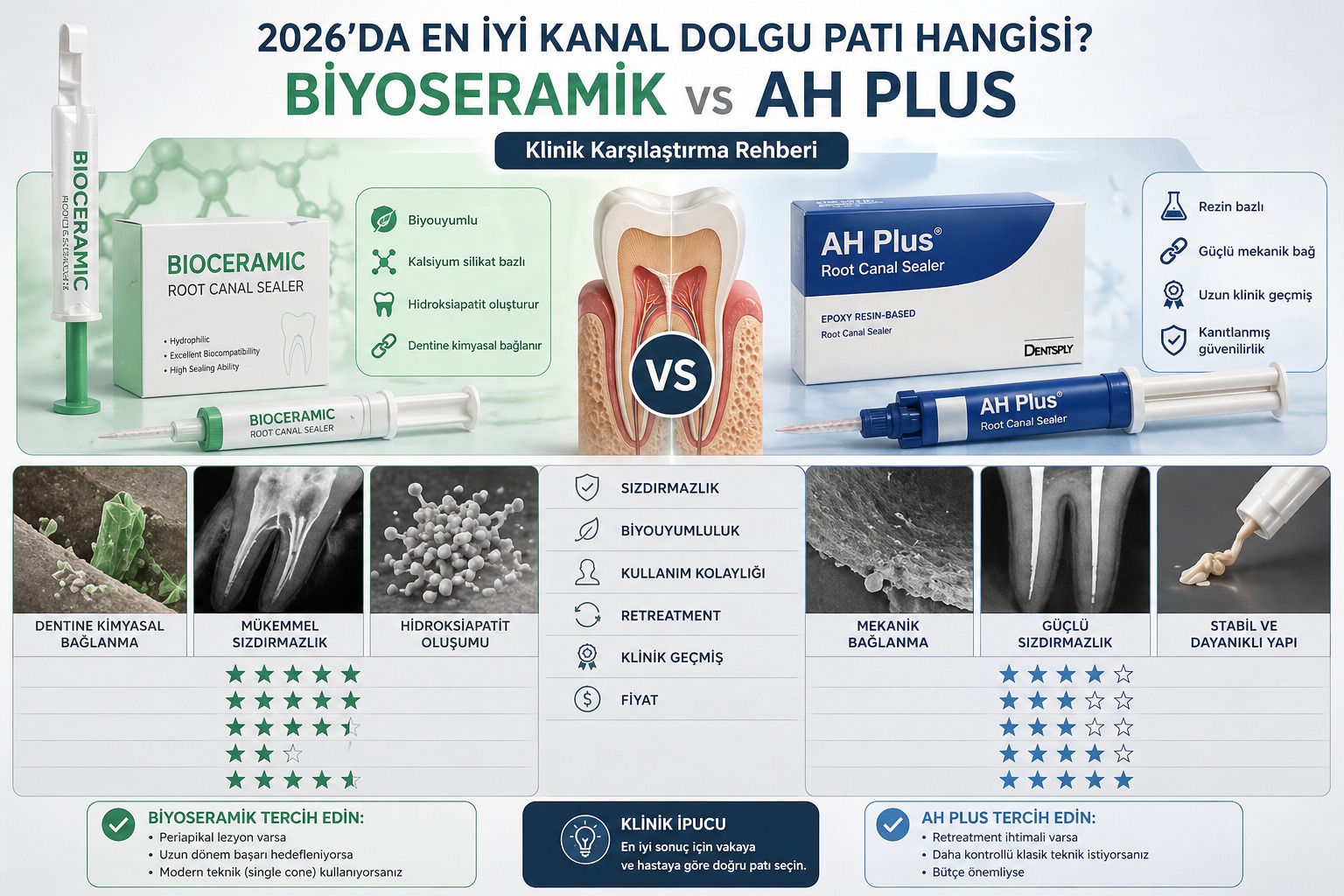 🦷 2026’da En İyi Kanal Dolgu Patı Hangisi