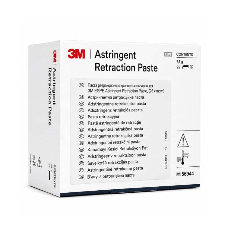 3M Astringent Paste Hemostatik Retraksiyon Pastası (25 Kapsül)