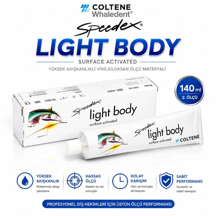 COLTENE WHALEDENT Speedex Light Body 2. Ölçü 140 ml