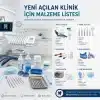 Yeni Açılan Klinik İçin Malzeme Listesi (2026 Rehberi)