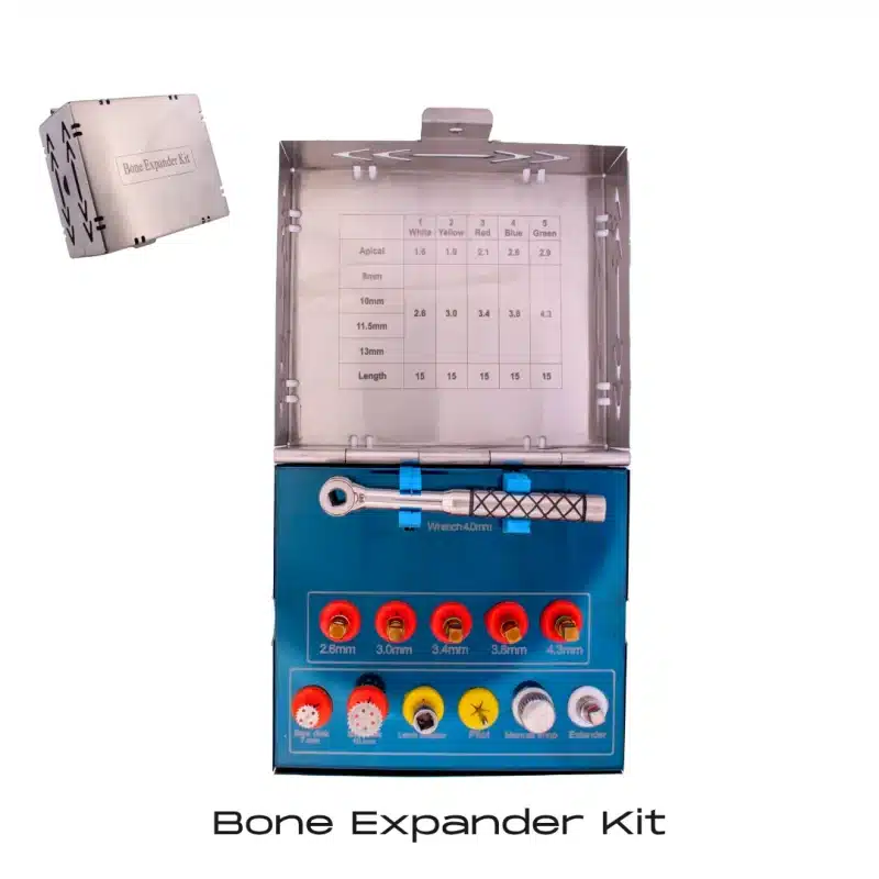 DELPHİNO Bone Expander Kit – İmplantoloji Kemik Genişletme Seti