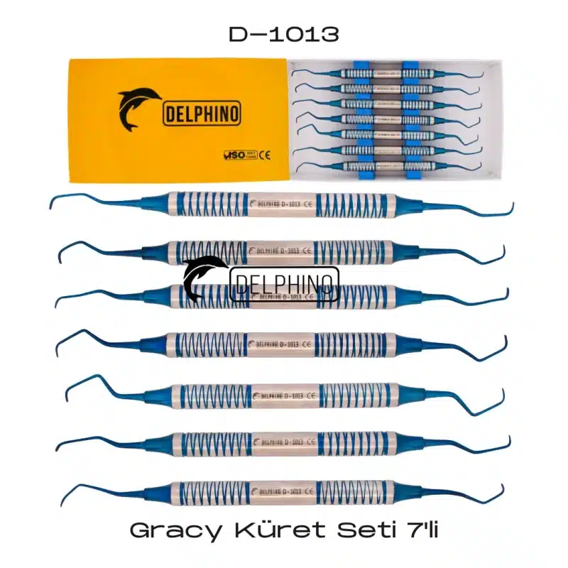 DELPHİNO Gracy Küret Seti 7'li