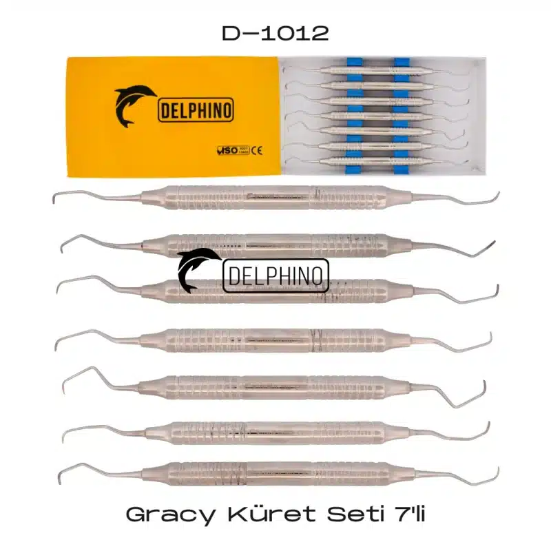 DELPHİNO Gracy Küret Seti 7'li