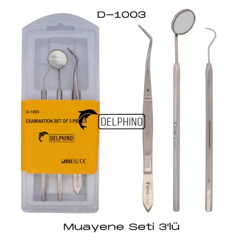 DELPHİNO Muayene Seti 3'lü