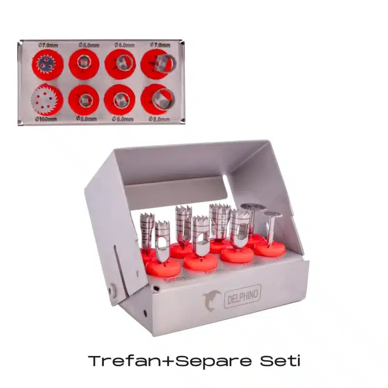 DELPHİNO Trefan + Separe Seti 8'li
