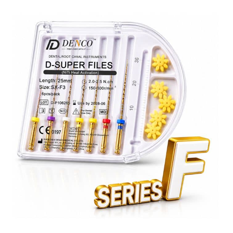 Denco D-Super Files Gold Blue Kanal Eğesi (F Serisi)