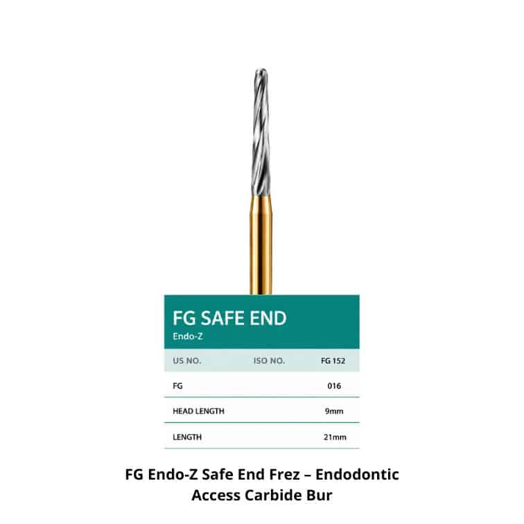 FG Endo-Z Safe End Frez – Endodontic Access Carbide Bur