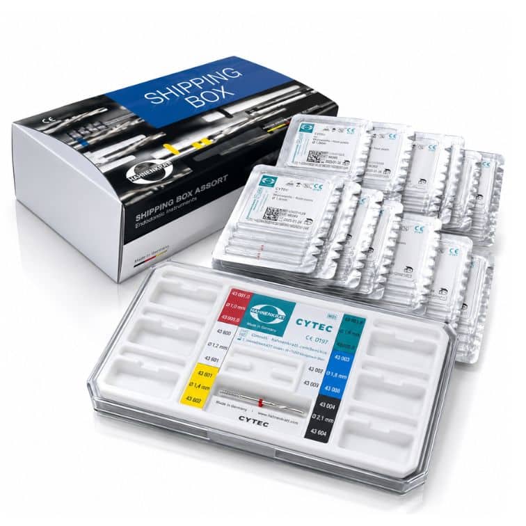 Hahnenkratt Cytec Blanco Set Standard Fiber Post & Dentin Pin Set