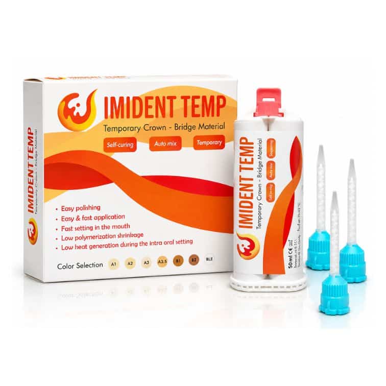 İmicryl İmident Temp Kartuş 11 – Geçici Kron & Köprü Materyali