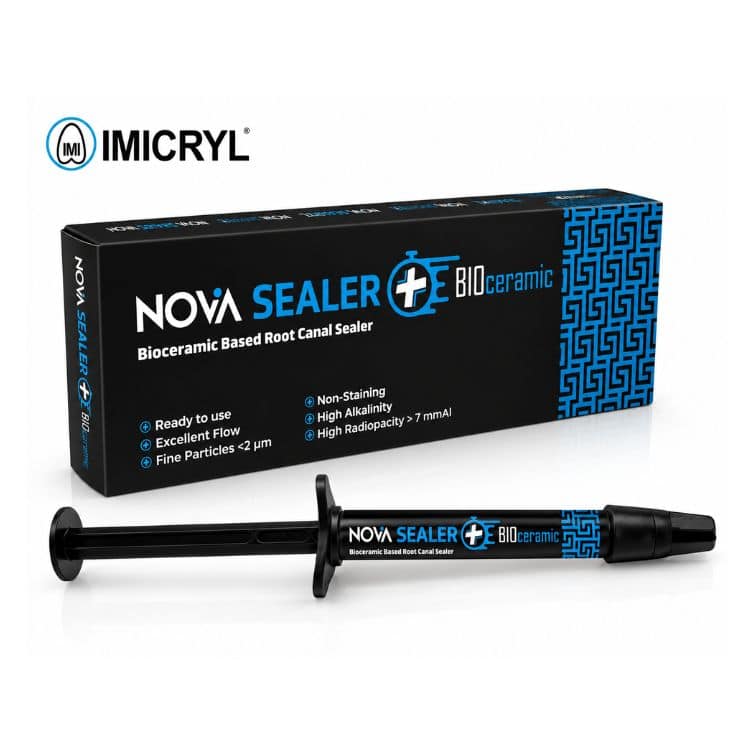 İmicryl Nova Sealer Plus Biyoseramik Kök Kanal Dolgusu (2 × 2.2 g Şırınga)